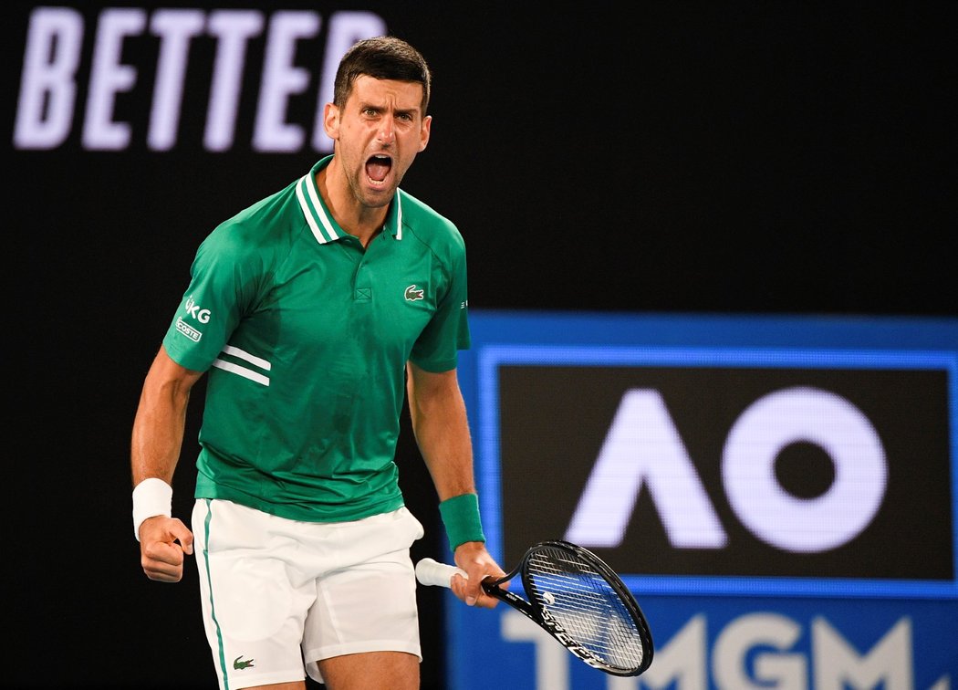 Novak Djokovič hraje o devátý titul na Australian Open