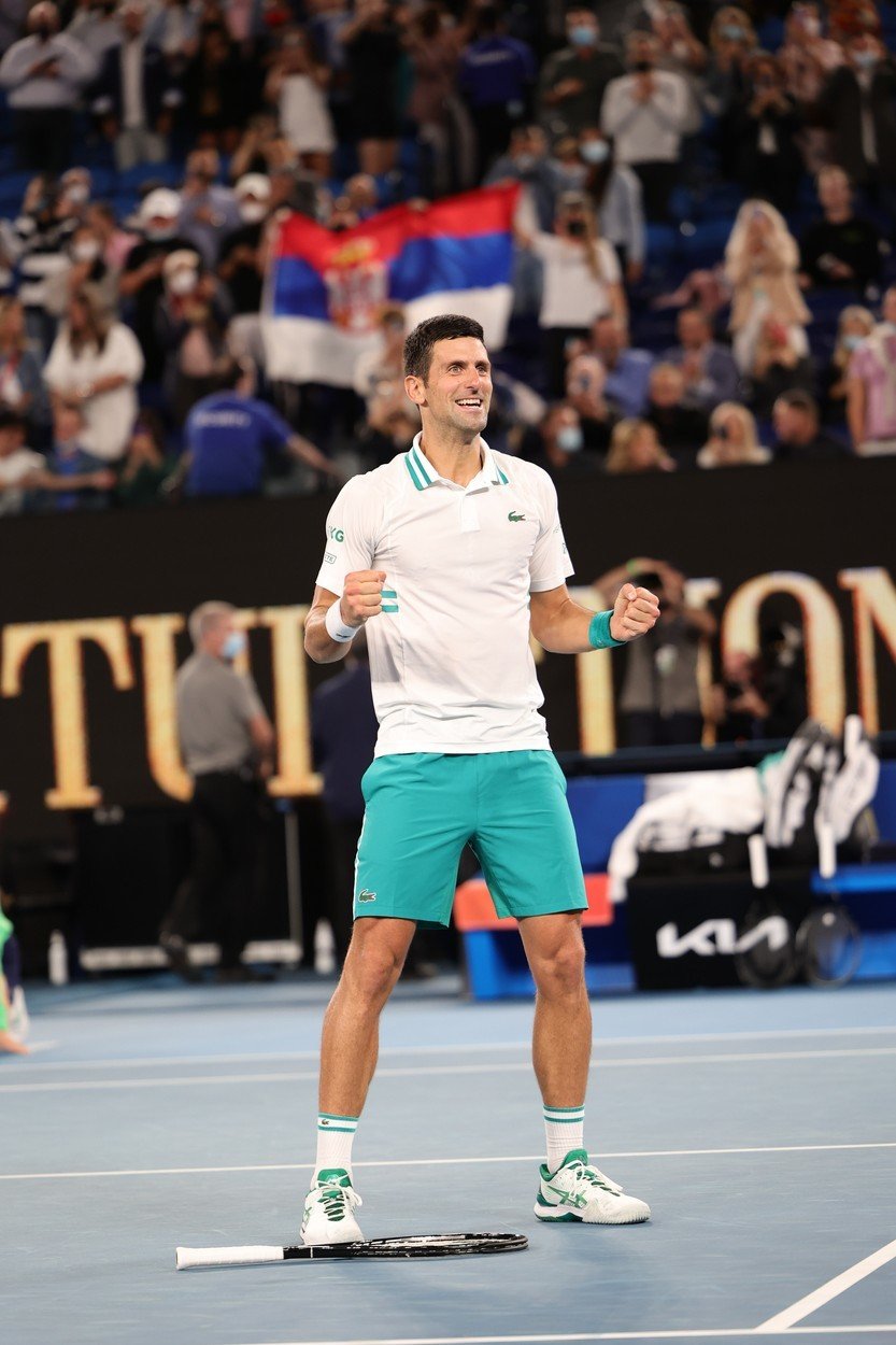 Devítinásobný šampion Australian Open Novak Djokovič