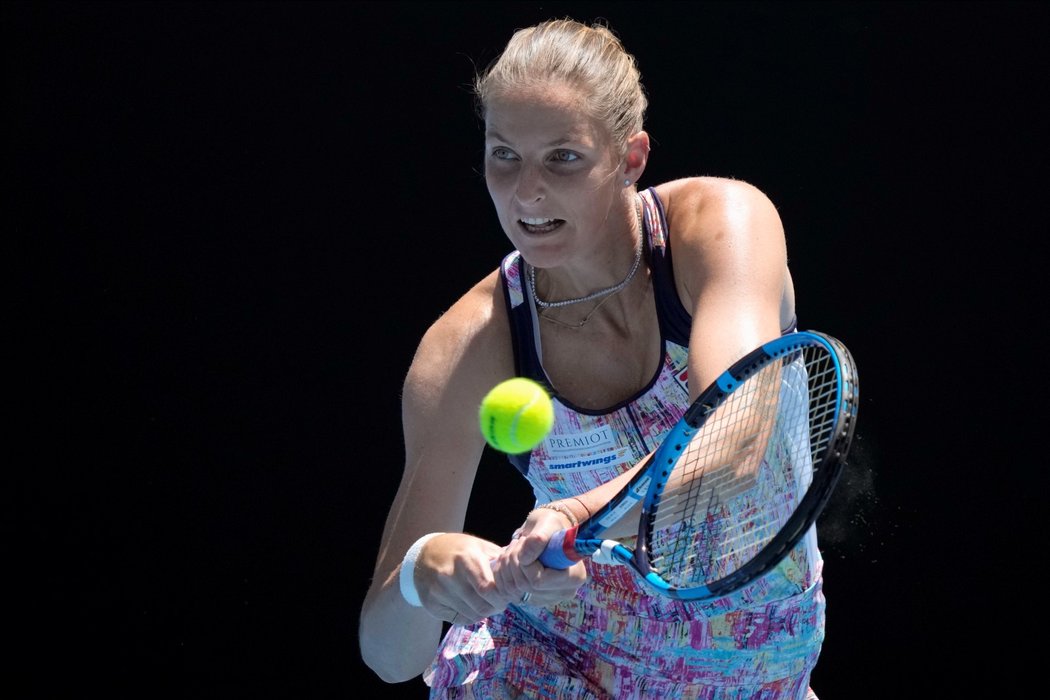 Češka Karolína Plíšková zvládla na australském grandslamu osmifinále a po čtyřech letech pronikla na Australian Open mezi osmičku nejlepších