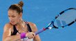 Česká tenistka Karolína Plíšková během 1. kola Australian Open