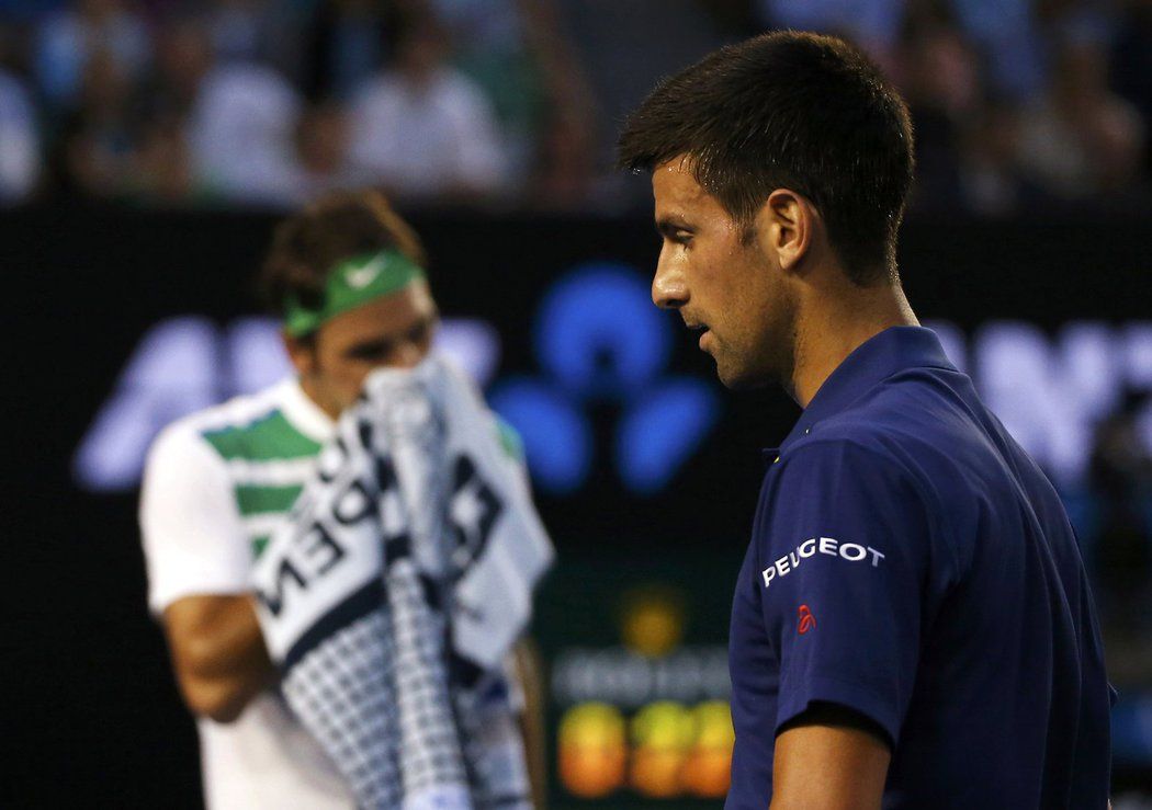 Djokovič na Australian Open proti Federerovi