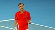Ruský tenista Daniil Medveděv na Australian Open