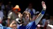 Ruský tenista Andrej Rublev se představuje na Australian Open