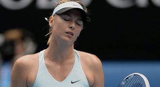 Šarapovová na Australian Open skončila, nestačila na Cibulkovou