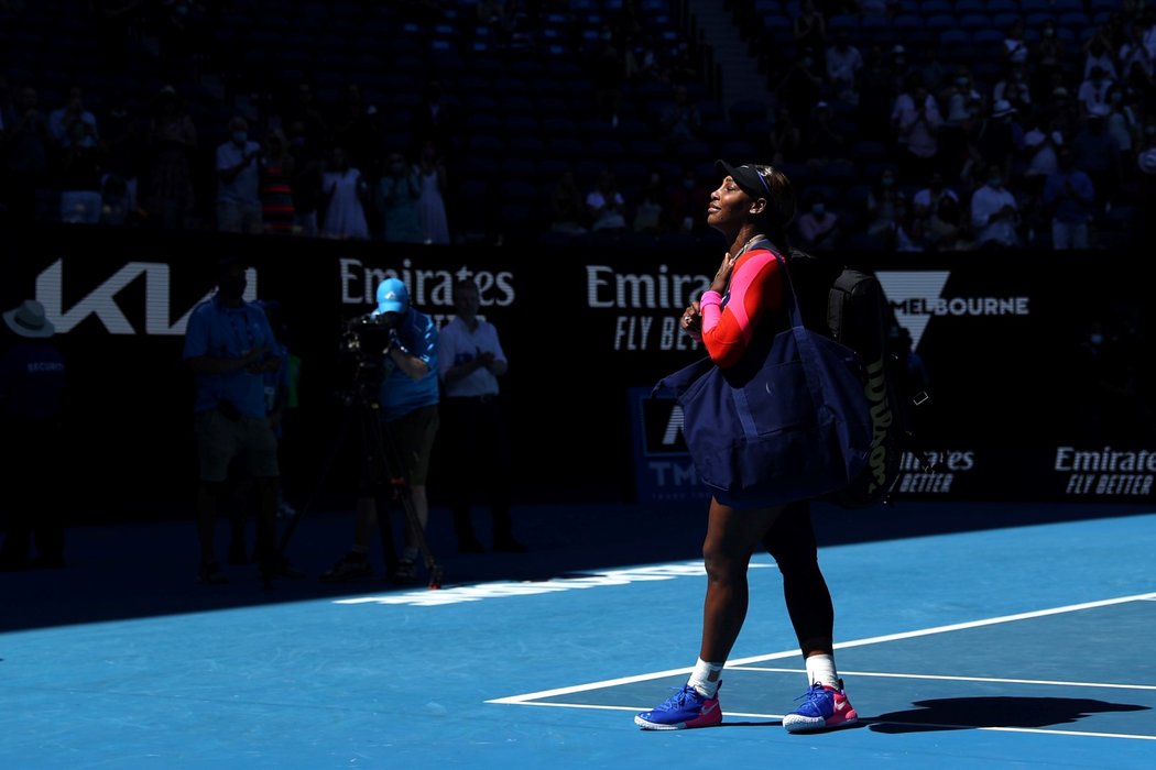 Serena Williamsová dohrála na Australian Open v semifinále