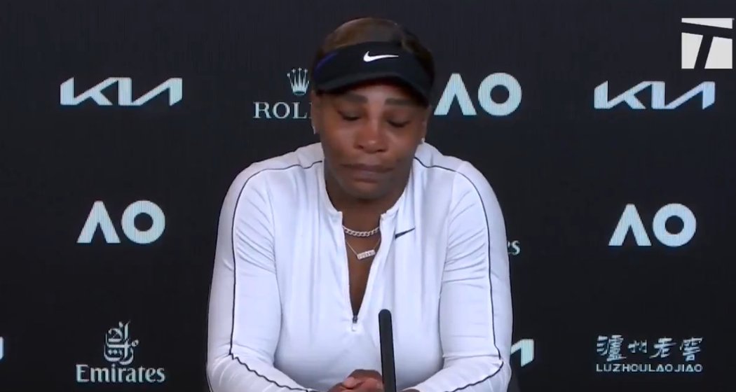 Serena Williamsová po porážce s Naomi Ósakaovou neudržela emoce na uzdě