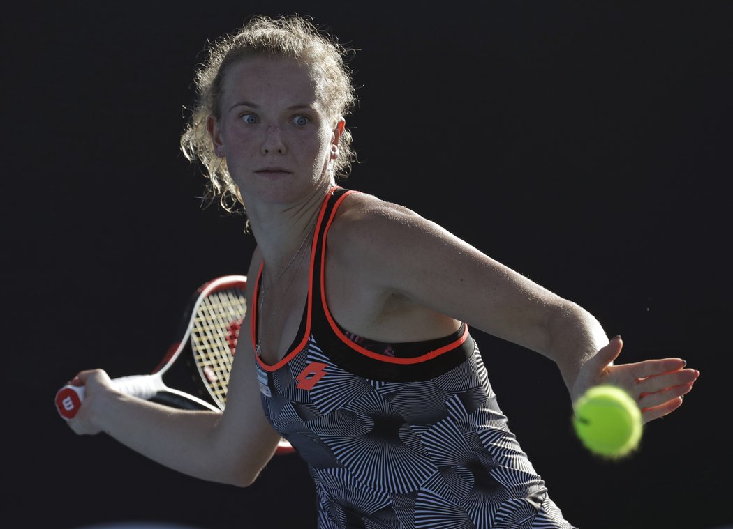 Kateřina Siniaková nepotvrdila loňské grandslamové výsledky a poprvé od US Open 2017 nepřešla ve dvouhře přes první kolo.