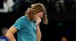 Řecký talent Stefanos Tsitsipas slzí dojetím po své výhře nad Rogerem Federerem