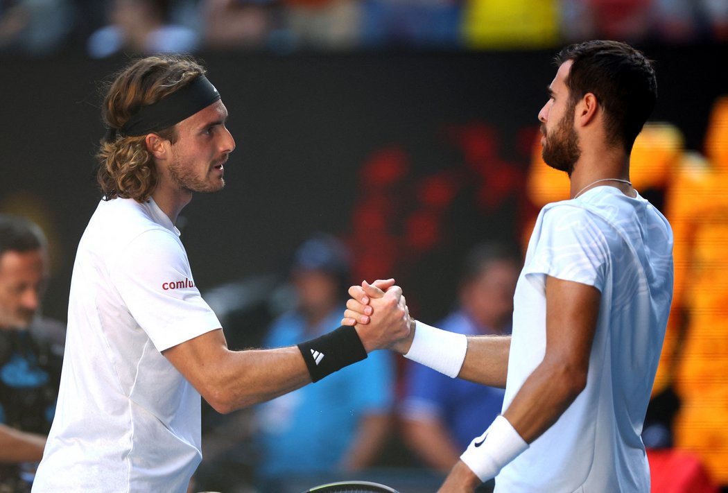 Stefanos Tsitsipas je ve finále Australian Open