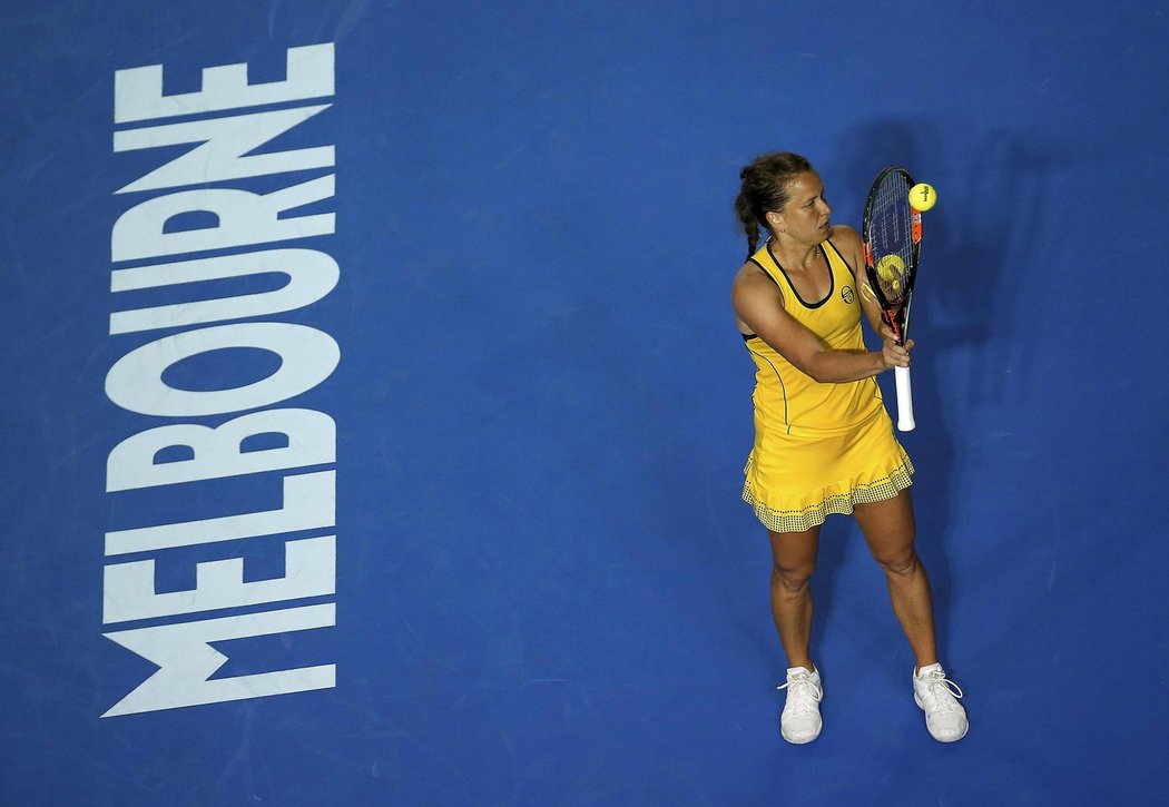 Modré dvorce Australian Open Barboře Strýcové zatím svědčí