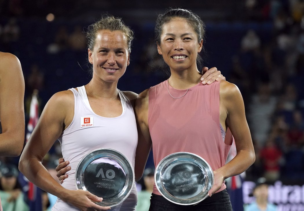 Barbora Strýcová deblový titul na Australian Open nezískala.