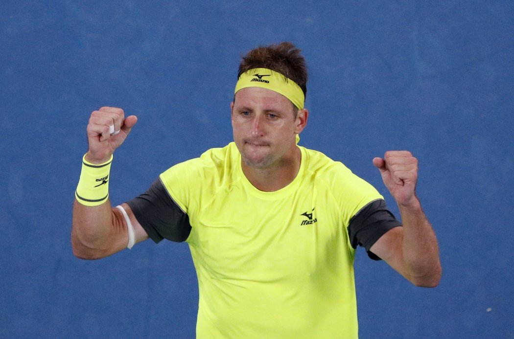 Tennys Sandgren je posledním Američanem ve dvouhře na Australian Open