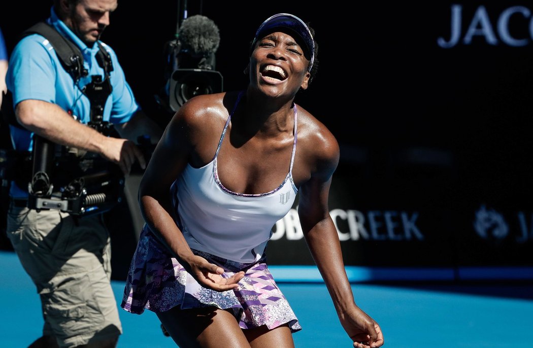 Sedminásobná grandslamová šampionka Venus Williamsová hrála finále v Melbourne jedinkrát v roce 2003