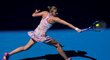 Karolína Plíšková během čtvrtfinále Australian Open