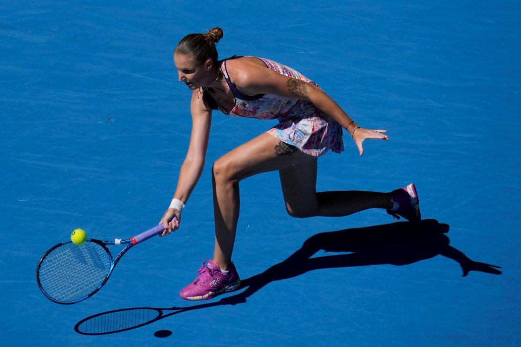 Česká tenistka Karolína Plíšková na Australian Open 2023