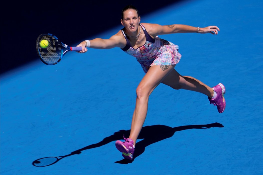 Česká tenistka Karolína Plíšková na Australian Open 2023