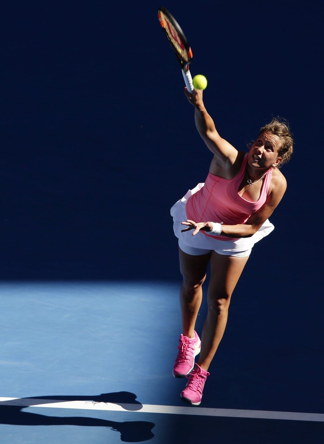 Barbora Záhlavová-Strýcová se mohla ve 3. kole Australian Open opřít o svůj servis