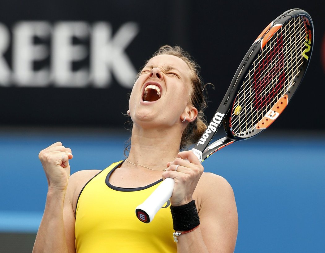 Česká tenistka Barbora Strýcová se probojovala do osmifinále Australian Open