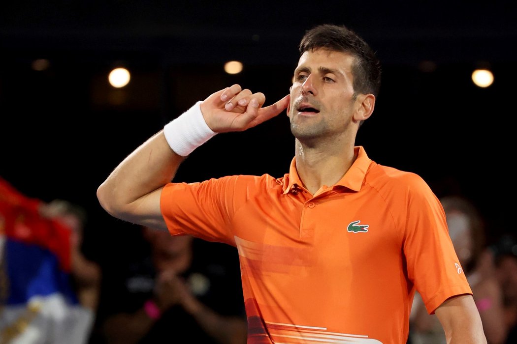 Srbský tenista Novak Djokovič se vrátil do Austrálie