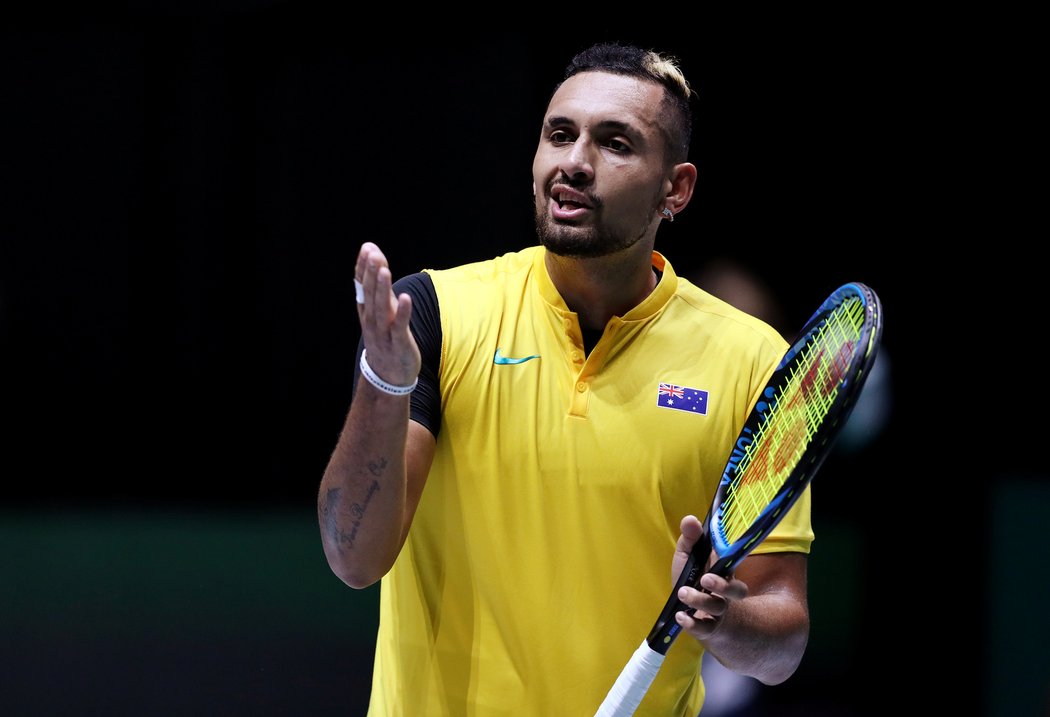 Australský tenista Nick Kyrgios zbožňuje Davis Cup, Laver Cup a s velkým očekáváním vyhlíží i domácí ATP Cup