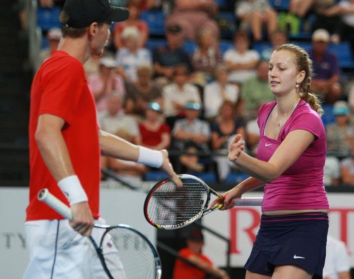 Kvitová s Berdychem vyhráli nad Dány oba singly, na Hopman Cupu postupují do finále