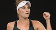 Markéta Vondroušová se raduje po postupu do semifinále Yarra Valley Classic