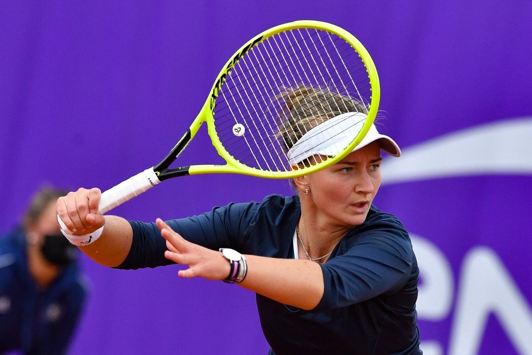 Barbora Krejčíková si zahraje ve Štrasburku potřetí finále dvouhry na okruhu WTA.