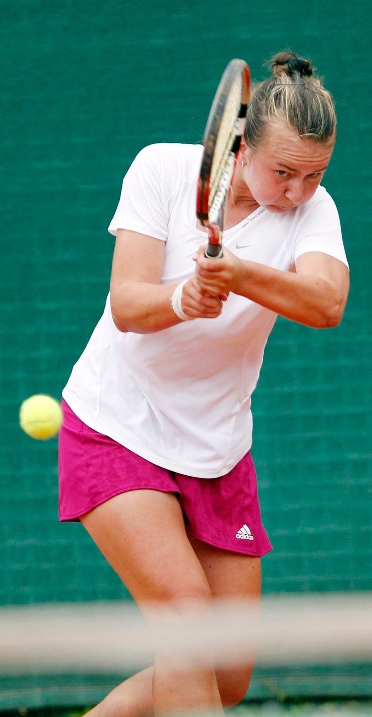 Barbora Krejčíková na pardubické juniorce