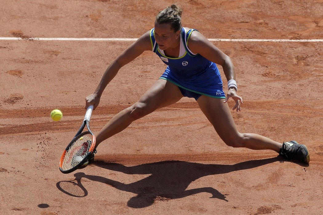 Barbora Strýcová ve druhém kole French Open