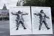 Tenistka Barbora Strýcová společně se svým přítelem Davidem Krausem takhle upozorňovala na nemoc ALS na Václavském náměstí