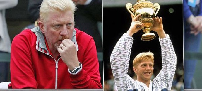 Boris Becker možná bude muset prodat své nejslavnější trofeje