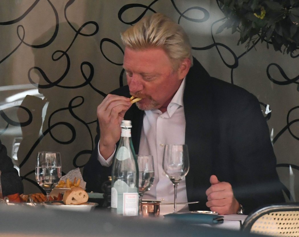 Bývalá tenisová hvězda Boris Becker