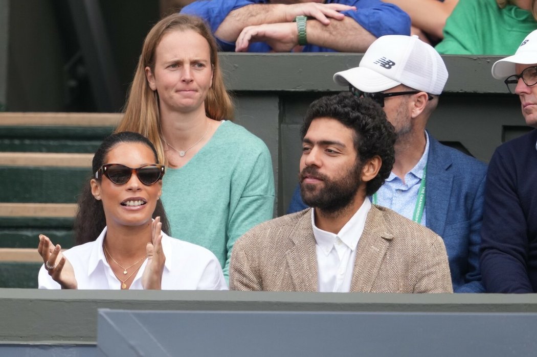 Lilian a Noah Beckerovi navštívili letošní ročník Wimbledonu díky pozvání od Djokoviče