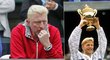 Boris Becker možná bude muset prodat své nejslavnější trofeje