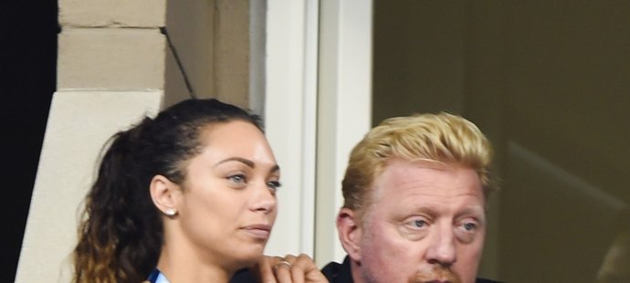 Boris Becker se svojí manželkou Lilli