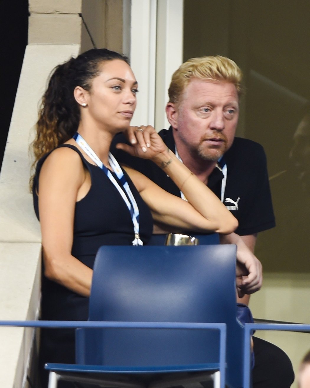 Boris Becker se svojí manželkou Lilli