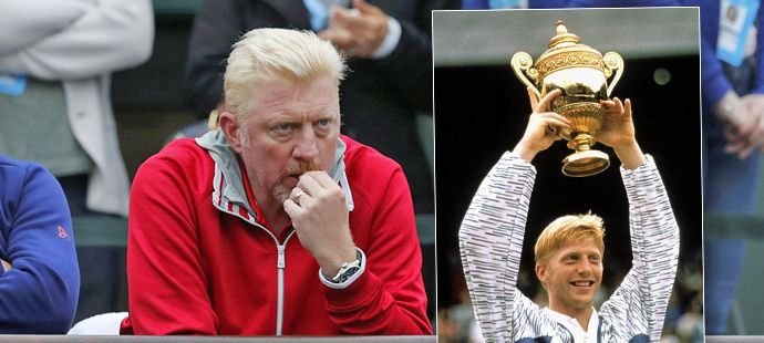 Boris Becker možná bude muset prodat své nejslavnější trofeje