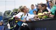 Česká tenistka Sára Bejlek během tunaje Livesport Prague Open 2025 Česká tenistka Sára Bejlek během tunaje Livesport Prague Open 2025