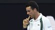Španělský tenista Robert Bautista-Agut Berdychovi ukázal, že není doma jen na antuce