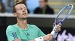 Tomáš Berdych udělal v zápase řadu nevynucecých chyb