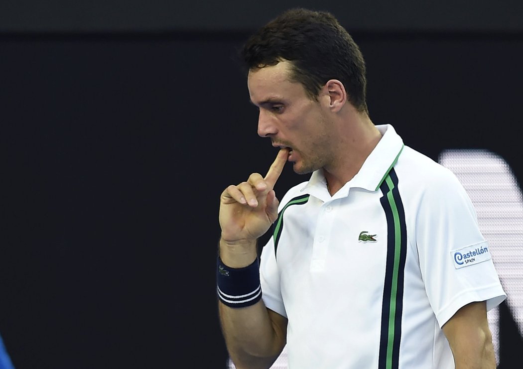 Španělský tenista Robert Bautista-Agut Berdychovi ukázal, že není doma jen na antuce