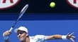 Tomáš Berdych ve vítězném utkání 2. kola Australian Open proti Rakušanovi Melzerovi