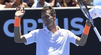 Berdych i Kristýna Plíšková v Melbourne postoupili, Siniaková končí