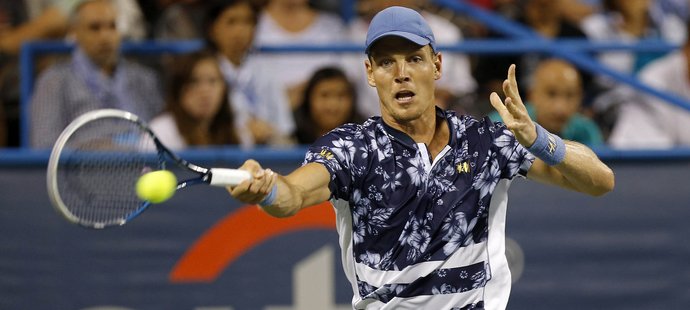 Český tenista Tomáše Berdych se v 1. kole US Open střetne s bývalým vítězem turnaje Hewittem z Austrálie