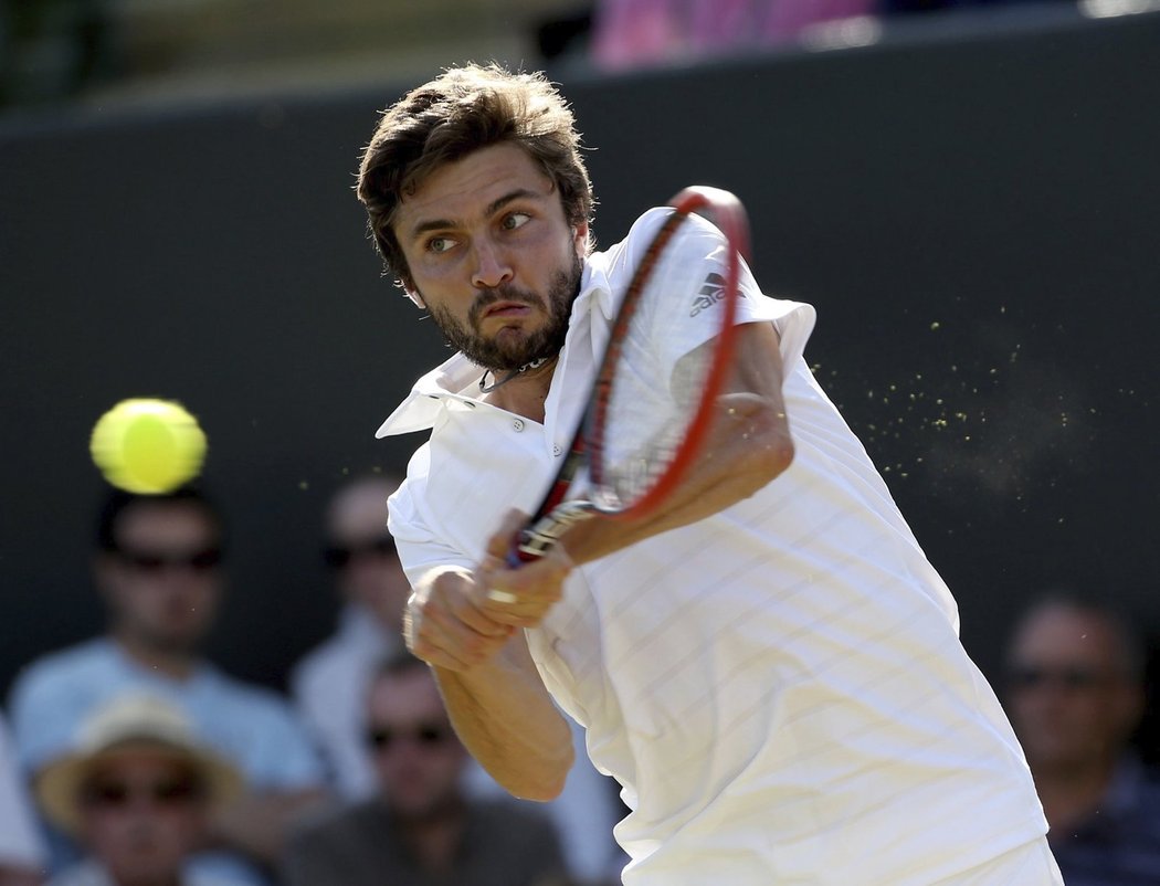 Gilles Simon předvedl proti Tomáši Berdychovi výborný výkon