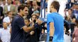 V šestnáctem vzájemném duelu vyhrál český tenista Tomáš Berdych nad Rogerem Federerem popáté, pak už jen jednou