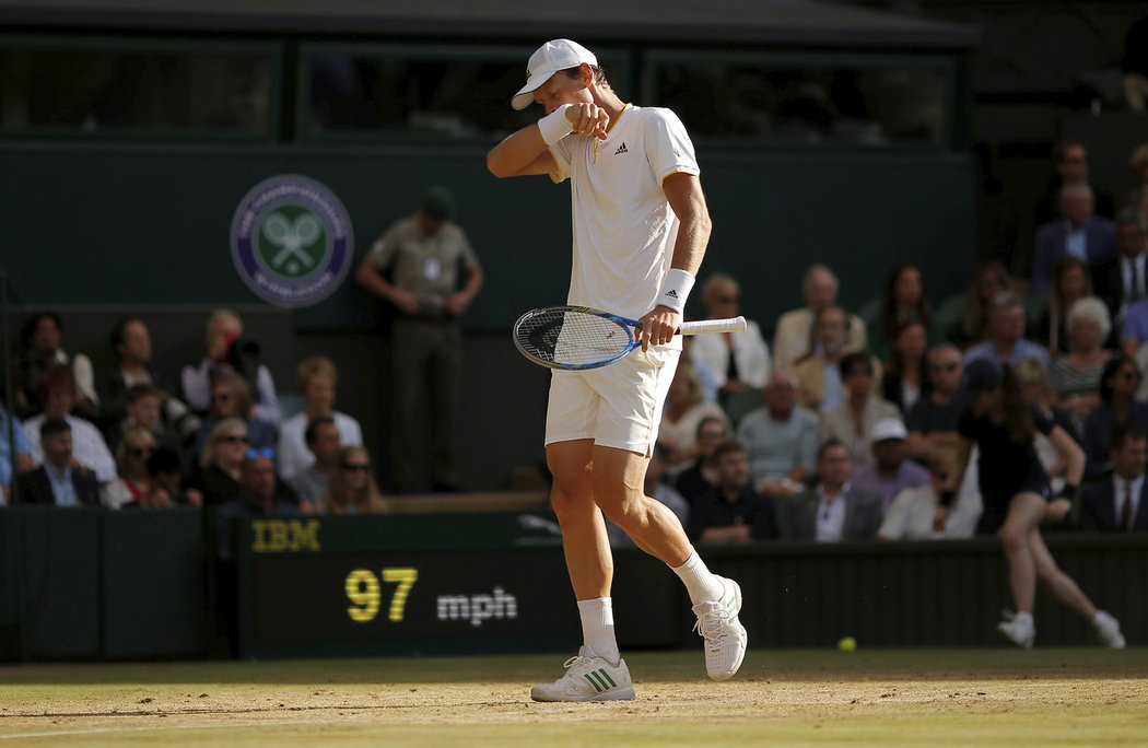 Tomáš Berdych nestačil na Rogera Federera a finále Wimbledonu si nezahraje