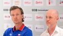 Tomáš Berdych a Petr Pála na tiskové konferenci