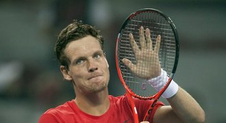 Berdych v Šanghaji končí ve třetím kole, vypadl i Nadal