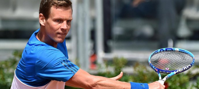 Tomáš Berdych porazil ve 2. kole antukového turnaje série Masters v Římě Španěla Alberta Ramose 6:3, 6:4